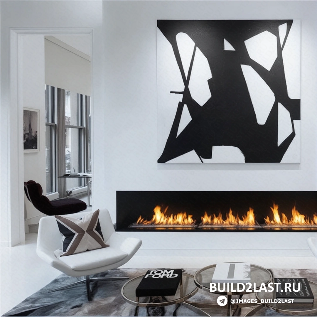 Гардеробная в стиле лофт с открытыми полками и современным дизайном