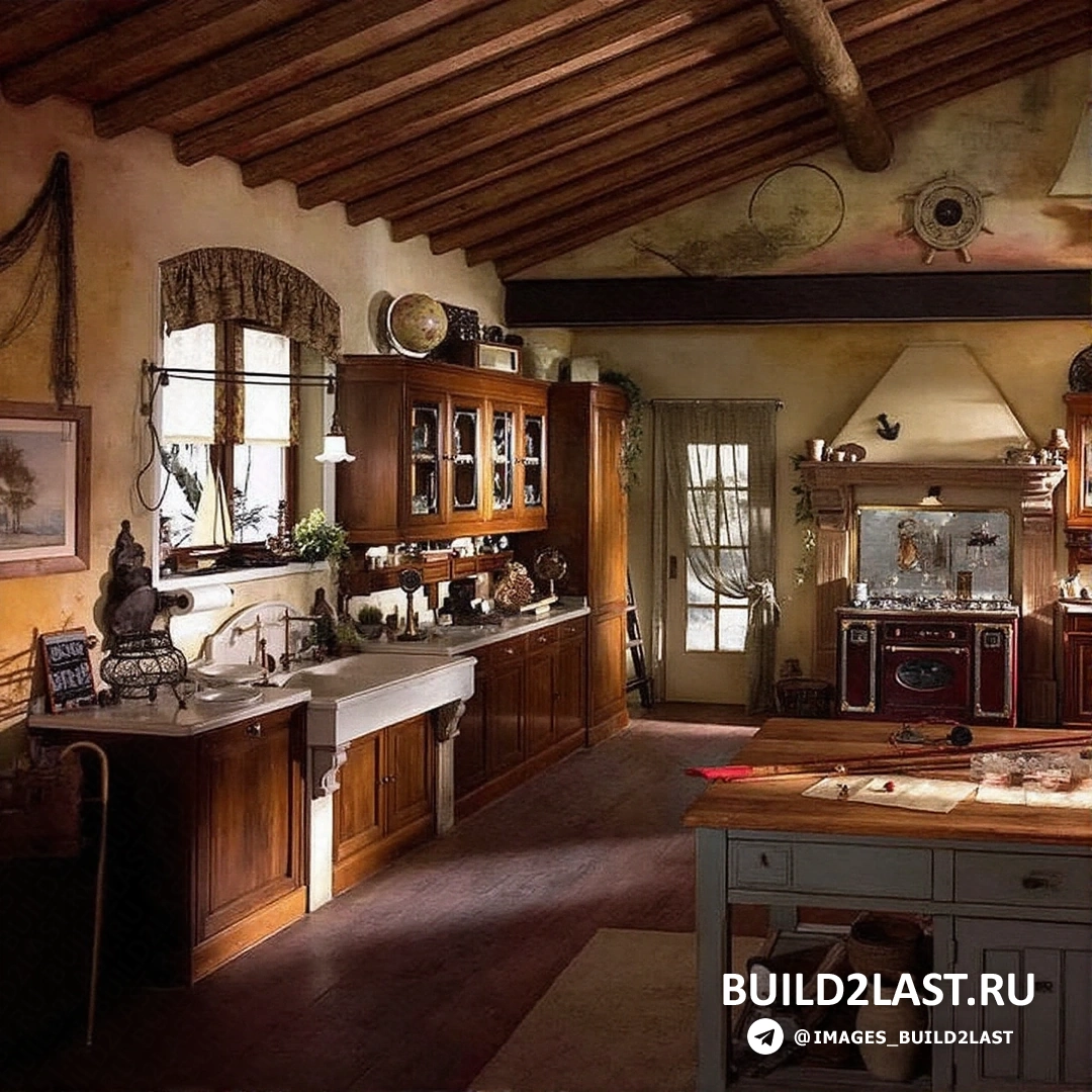 Гостиная в стиле шале с диким камнем, камином, торшерами и мебелью.