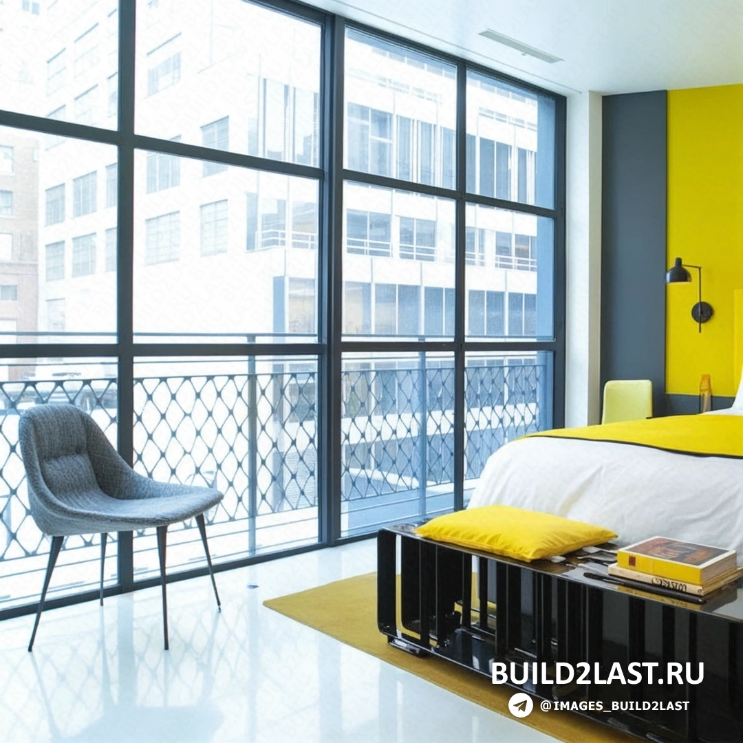 Кухня с акцентами в салатовом и светлом дереве, мебель и фартук в современном стиле.