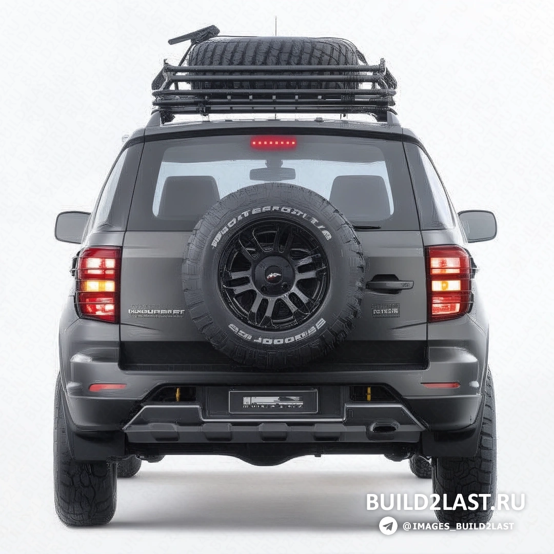 Новый Chevrolet Niva в городе