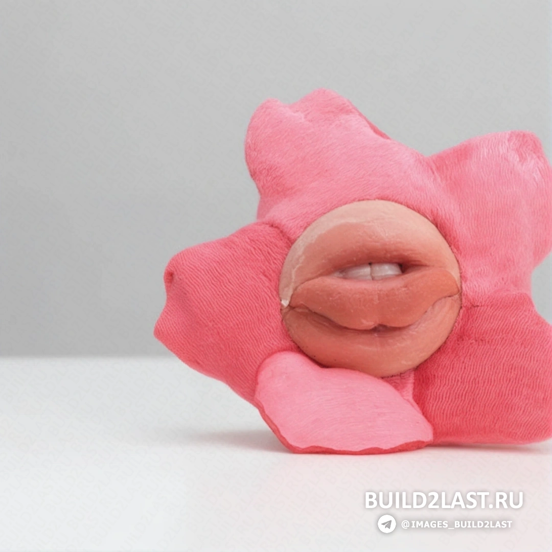 Скульптура, состоящая из множества пересекающихся фигур, напоминающих человеческие лица и руки