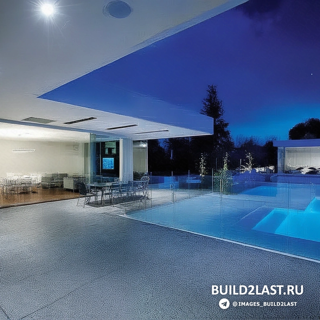 Современная кухня с островом и высококачественной техникой