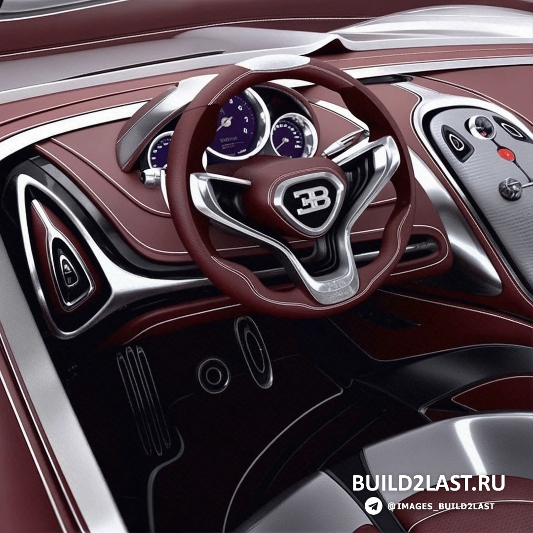 Вид сверху на крышу и капот концепт-кара Bugatti Gangloff, подчеркивающий аэродинамические формы